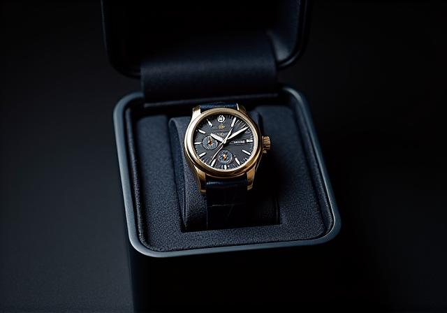 Jam tangan edisi terhad yang sangat jarang ditemui di dalam kotak persembahannya.